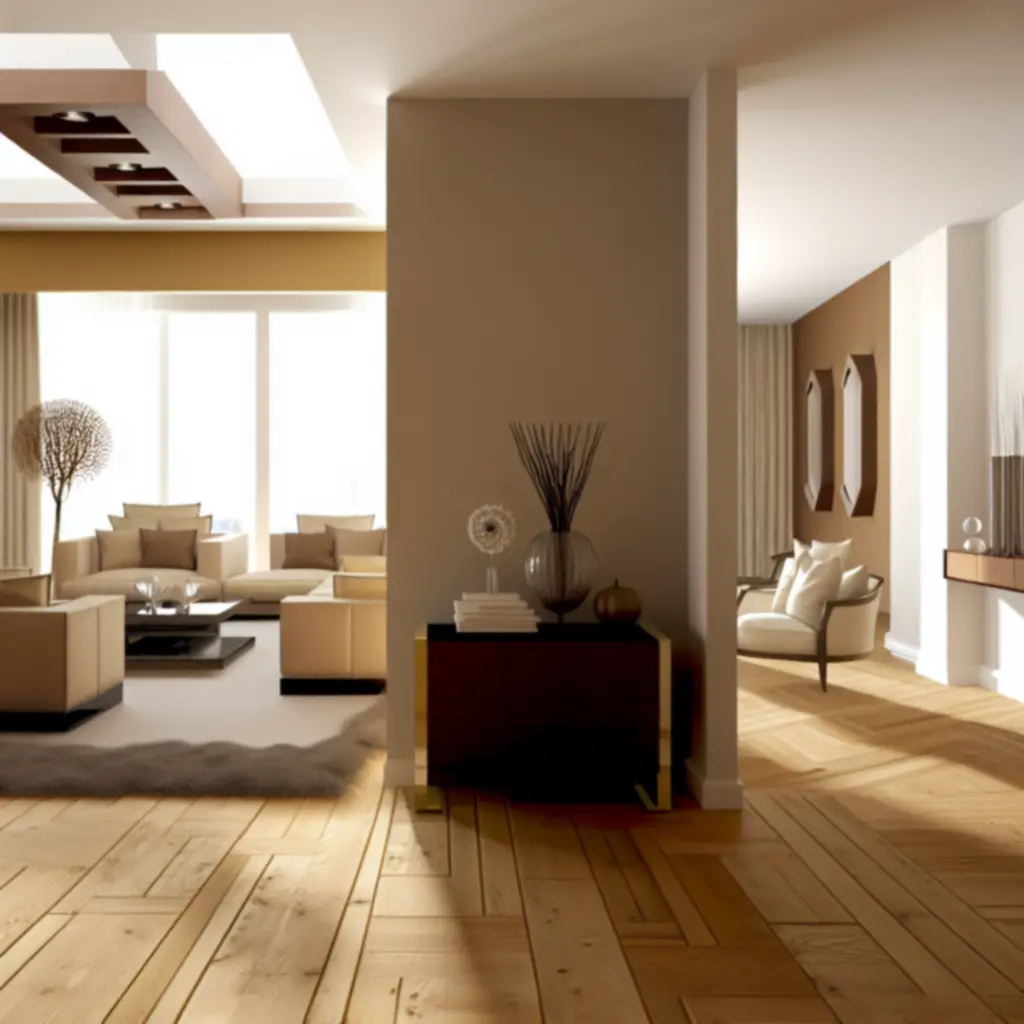 Nowocześnie urządzone wnętrze mieszkania z portfolio Interovixa, pokazujące efekt współpracy po konsultacji.