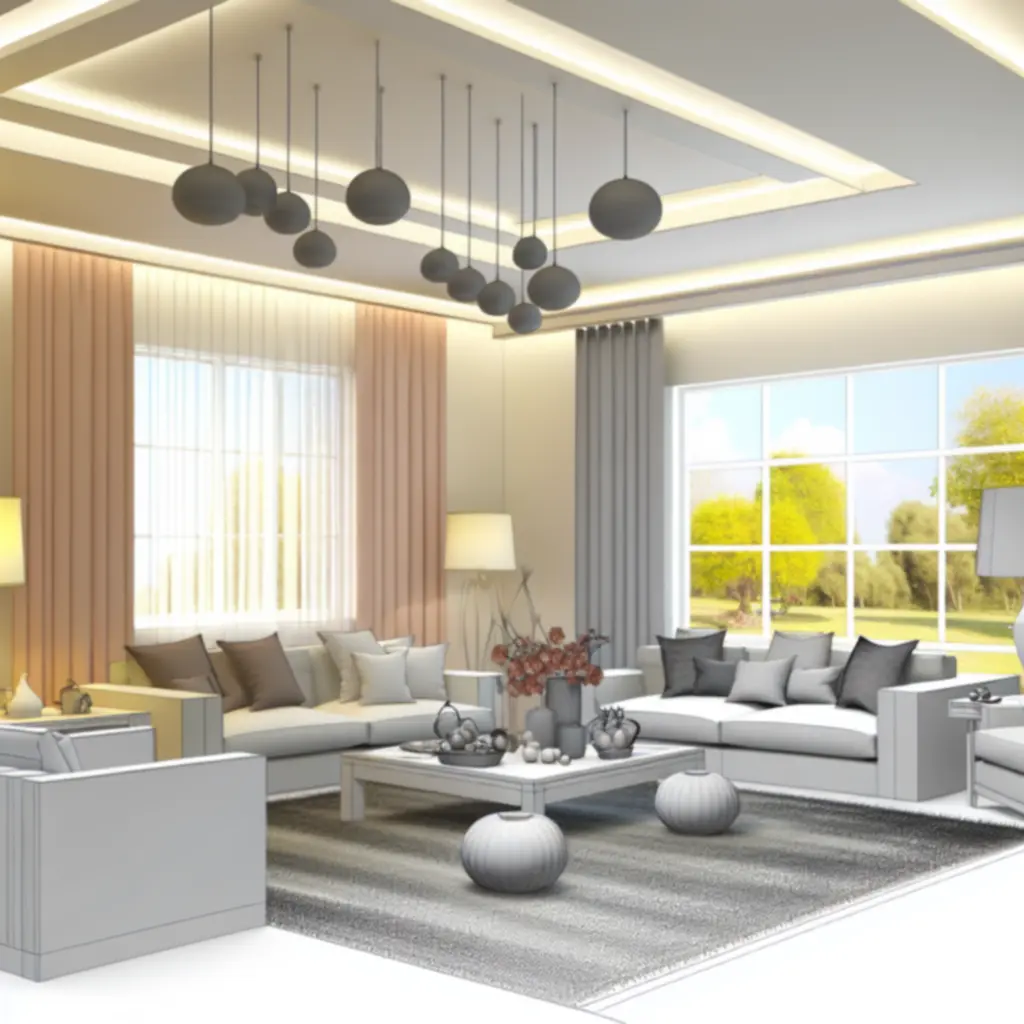 Różne aranżacje salonów – od klasycznych po industrialne